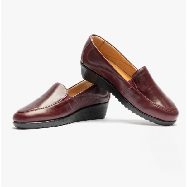 Comfortology MIRANDA Womens Leather Shoes Bordeaux