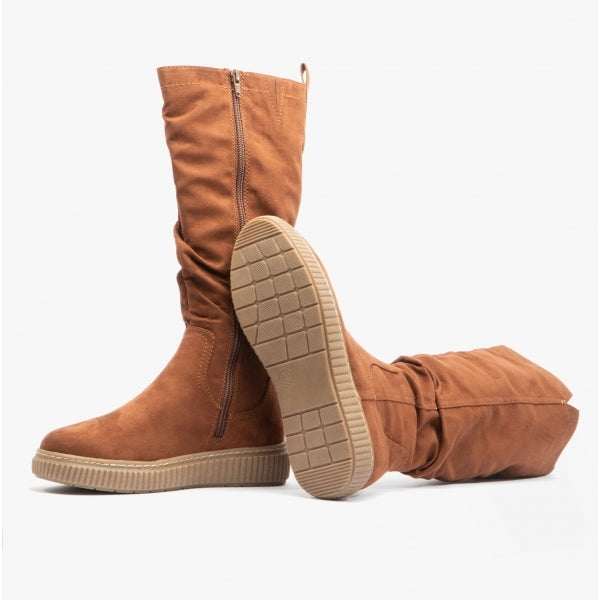 Jana 25660-29-305 Womens Knee-Length Boots Brown