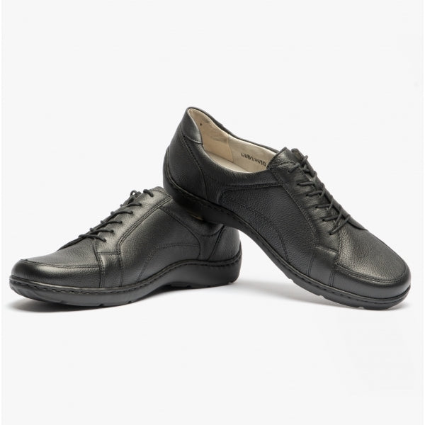Waldlaufer HENNI 496054 Womens Leather Shoes Black