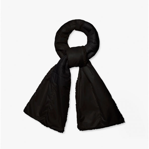 UGG NIMB AAND Womens Puffer Scarf Black