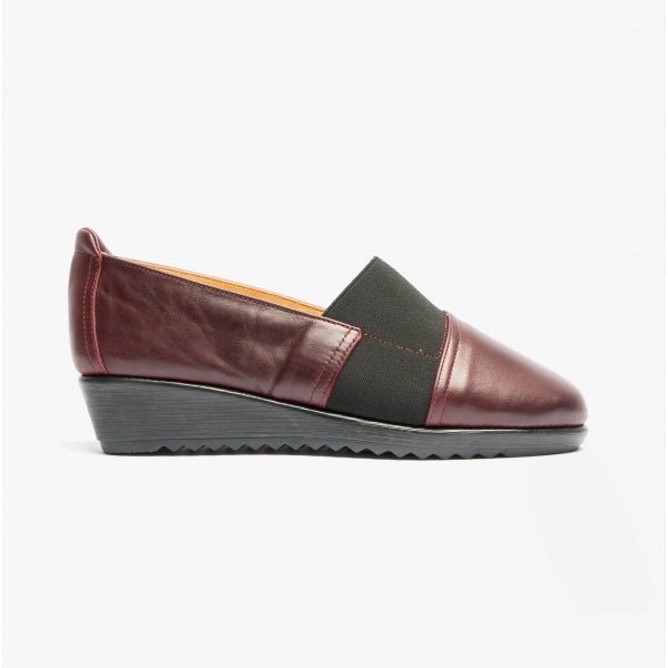 Comfortology NESO Womens Leather Shoes Bordeaux
