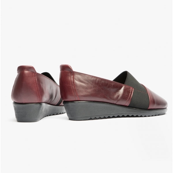 Comfortology NESO Womens Leather Shoes Bordeaux