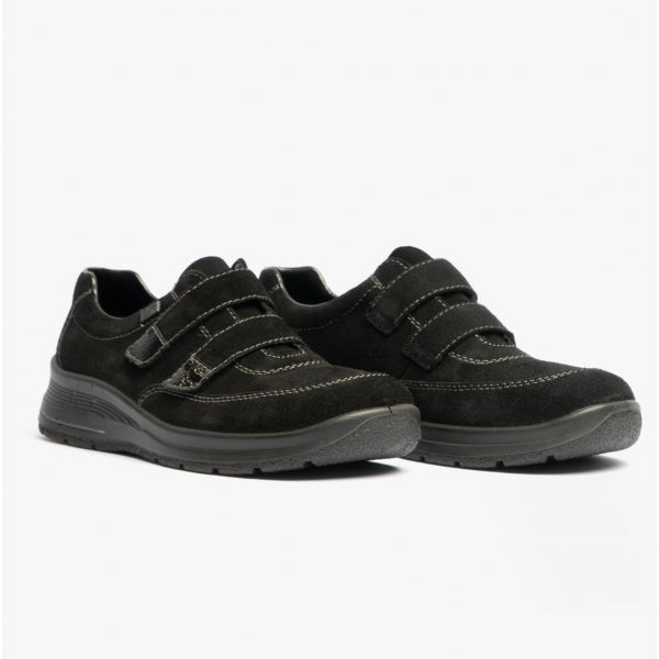 Rieker L7750-00 Womens Leather Boots Black