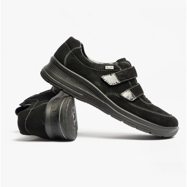 Rieker L7750-00 Womens Leather Boots Black