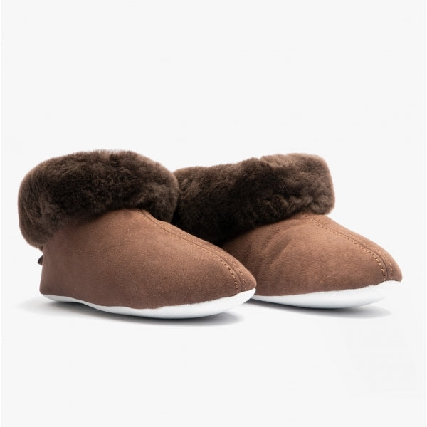 Shepherd JUBILEUM 630 Womens Sheepskin Slipper Boots Moro