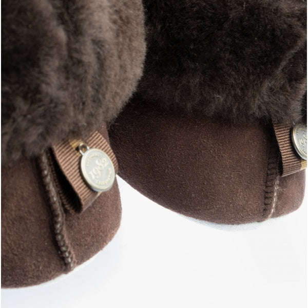 Shepherd JUBILEUM 630 Womens Sheepskin Slipper Boots Moro