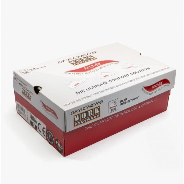 Skechers Work 200027EC CICADES SR Mens Occupational Trainers Black