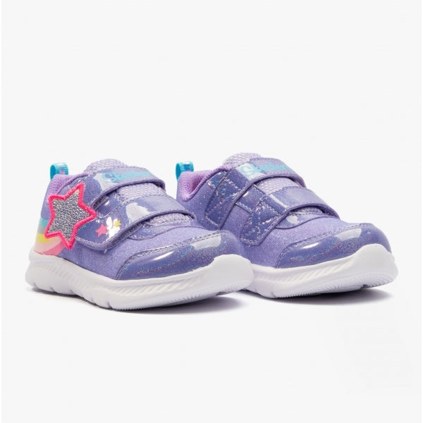 Skechers 302711N/LAV COMFY FLEX 2.0-STARRY SKIES Girls Trainers Purple