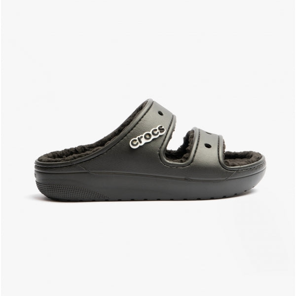 Crocs 207446-060 CLASSIC COZZZY Unisex Sliders Black