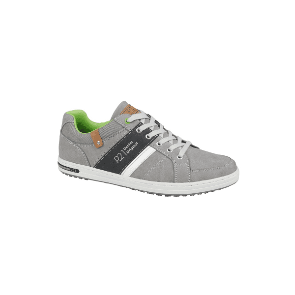 Other M271F Mens Lace-Up Casual Trainers Grey