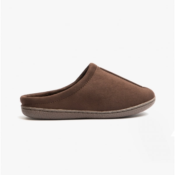 Jo & Joe CLIFF Mens Mule Slippers Brown
