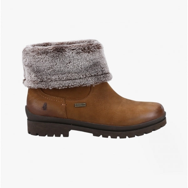 Hush Puppies ALICE Womens Leather Boots Camel