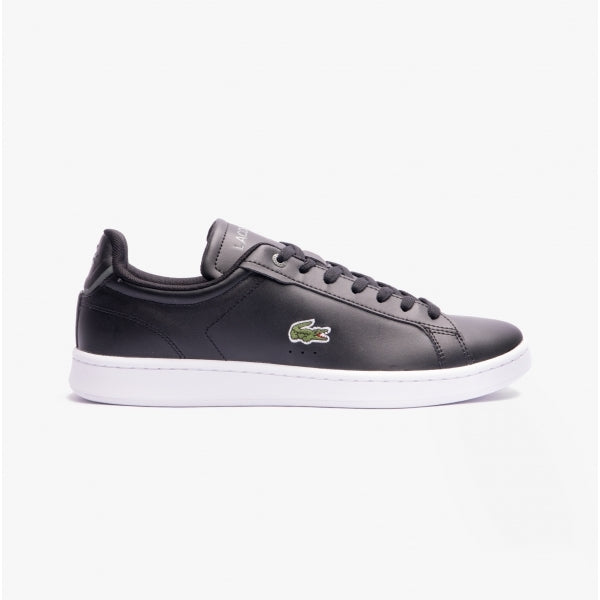 Lacoste CARNABY Mens Leather Casual Court Trainers Black/White