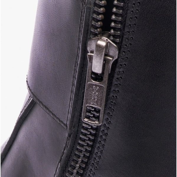 Club Cubano ANFIBIO Mens Leather Cuban Heel Boots Black