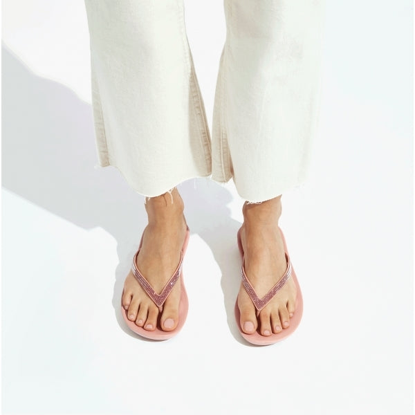 FitFlop iQUSHION SPARKLE Womens Flip-Flops Corralina