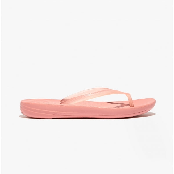 FitFlop iQUSHION TRANSPARENT Womens Flip-Flops Corralina