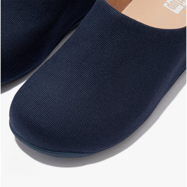 FitFlop SHUV Womens Canvas Clogs Midnight Navy