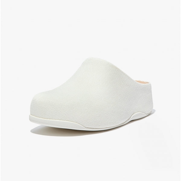 FitFlop SHUV Womens Canvas Clogs Cream
