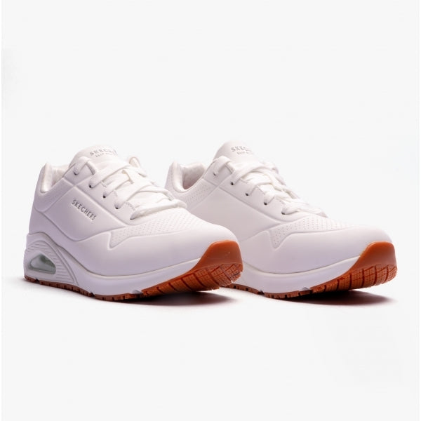 Skechers Work 108021EC UNO SR Womens Occupational Trainers White