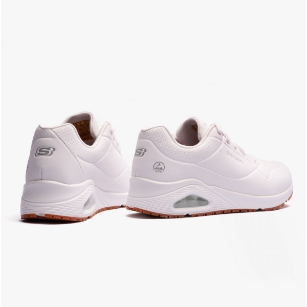 Skechers Work 108021EC UNO SR Womens Occupational Trainers White