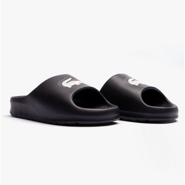 Lacoste CROCO 2.0 Womens Slider Sandals Black