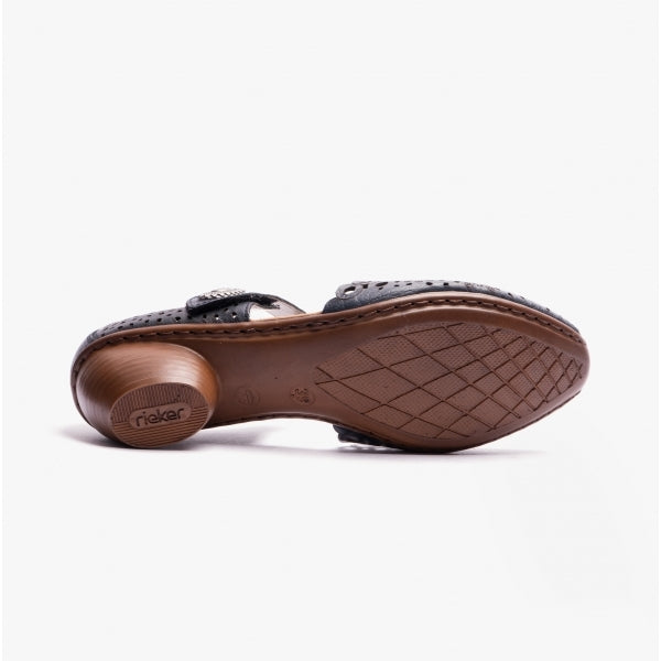 Rieker 43753-14 Womens Shoes Blue