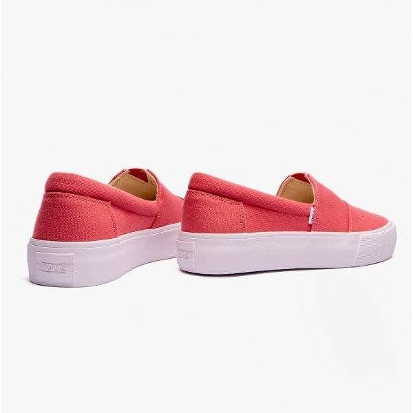 TOMS FENIX PLATFORM Womens Slip-On Trainers Pink