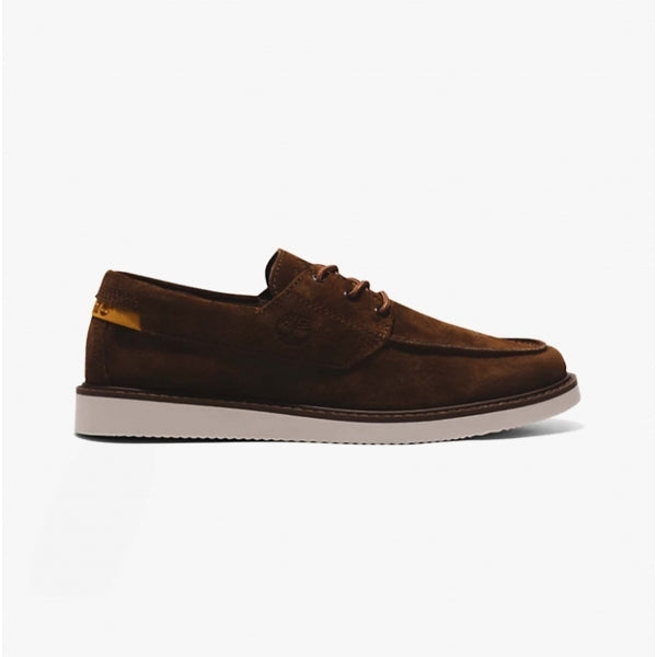 Timberland Newmarket II Mens Suede Boat Shoes Dark Brown