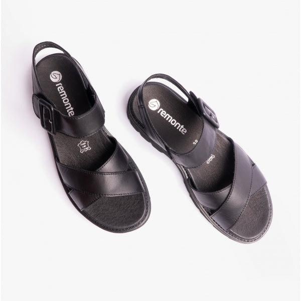 Remonte ROXANE Womens Chunky Sandals Black