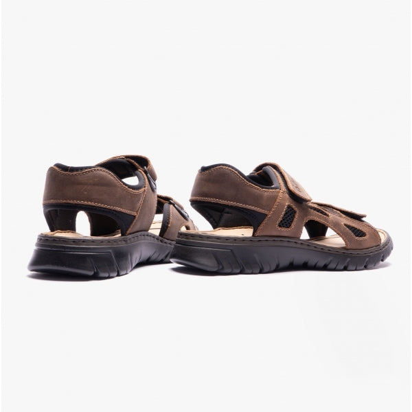Rieker 26761-26 Mens Sandals Brown