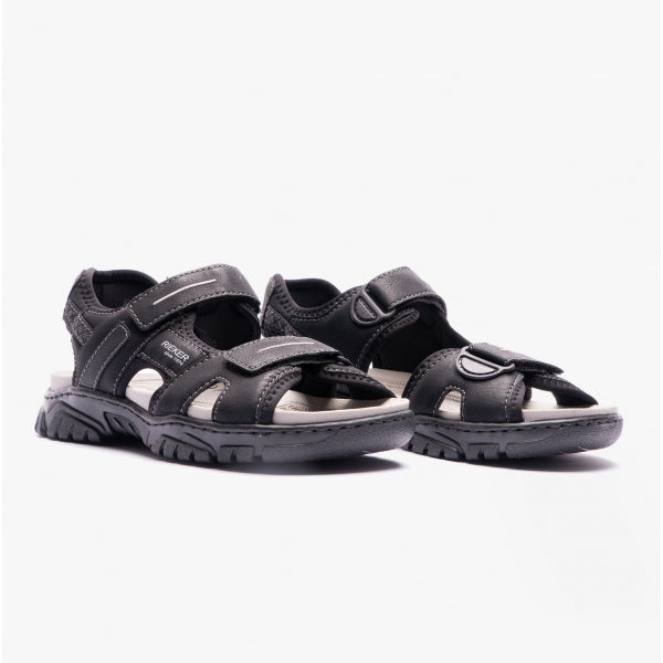 Rieker 22750-00 Mens Sandals Black