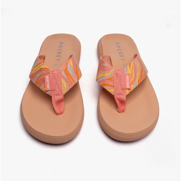 Rocket Dog SPOTLIGHT Womens Flip-Flops Pink Multi