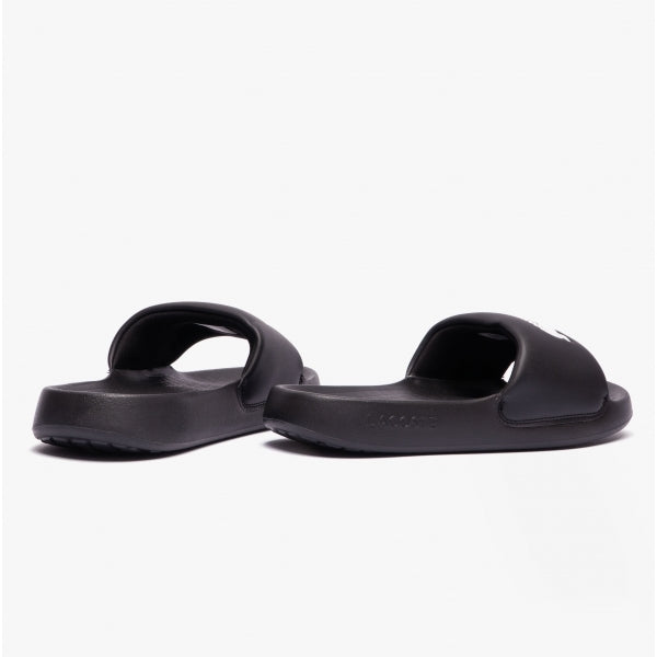 Lacoste CROCO Womens Logo Sliders Black/White