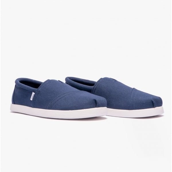 TOMS ALP FWD Mens Cotton Espadrille Navy