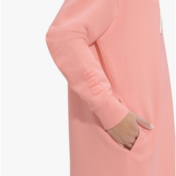 UGG ADERYN Womens Hoodie Dress Pink Opal