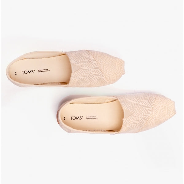 TOMS ALPARGATA Womens Geo Mosaic Espadrille Natural
