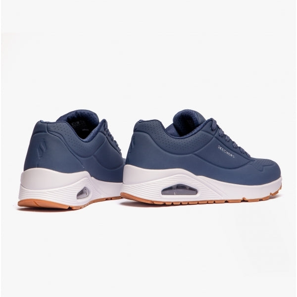 Skechers 52458/NVY UNO-STAND ON AIR Mens Trainers Navy