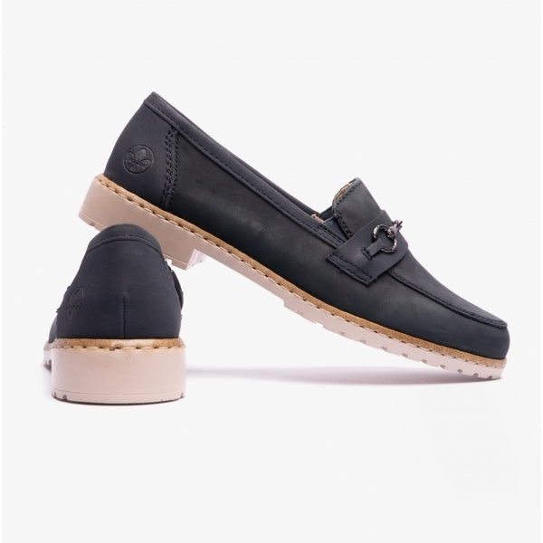 Rieker 51860-14 Womens Shoes Blue