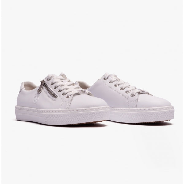 Rieker L59L1-83 Womens Shoes White