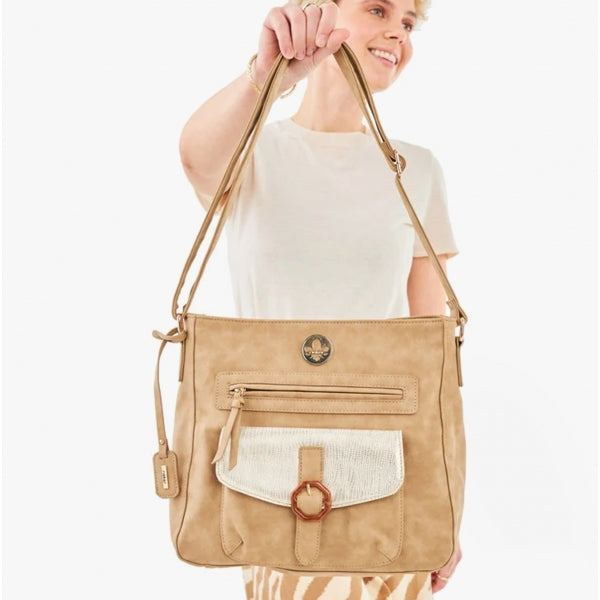 Rieker H1362-62 Womens Handbag Beige