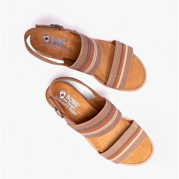 Skechers 113863/TPMT DESERT KISS HI Womens Strappy Sandals Pink