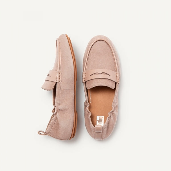 FitFlop ALLEGRO Womens Penny Loafers Beige