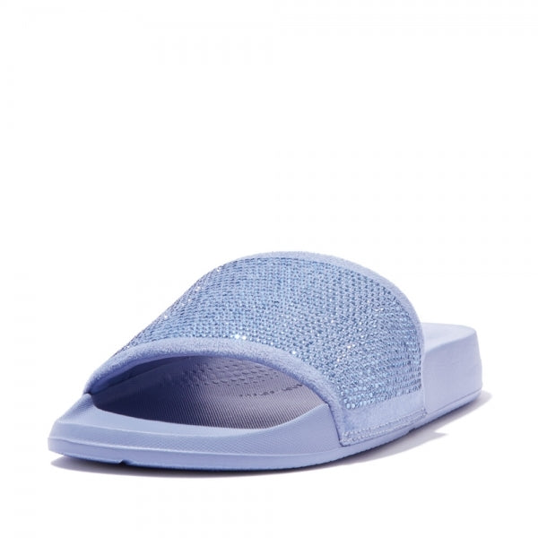 FitFlop IQUSHION EMBELLISHED Womens Sliders Wild Lavender