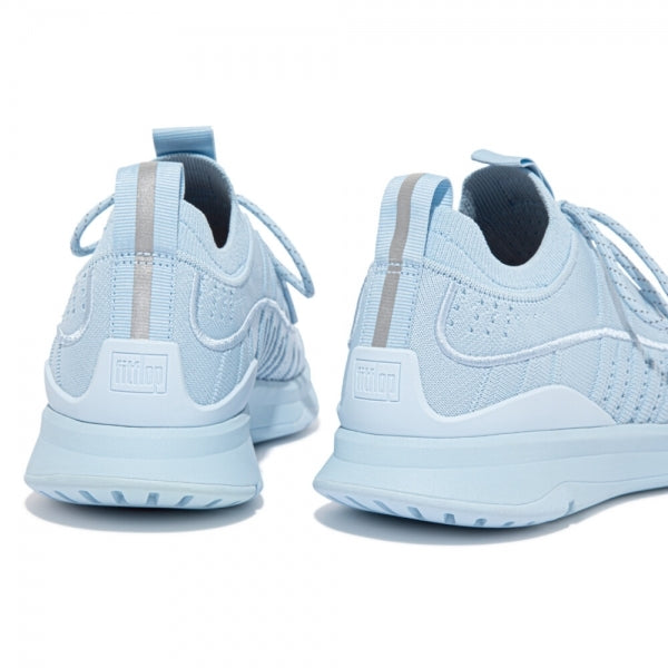 FitFlop VITAMIN FF Womens Knit Sports Trainers Cool Blue