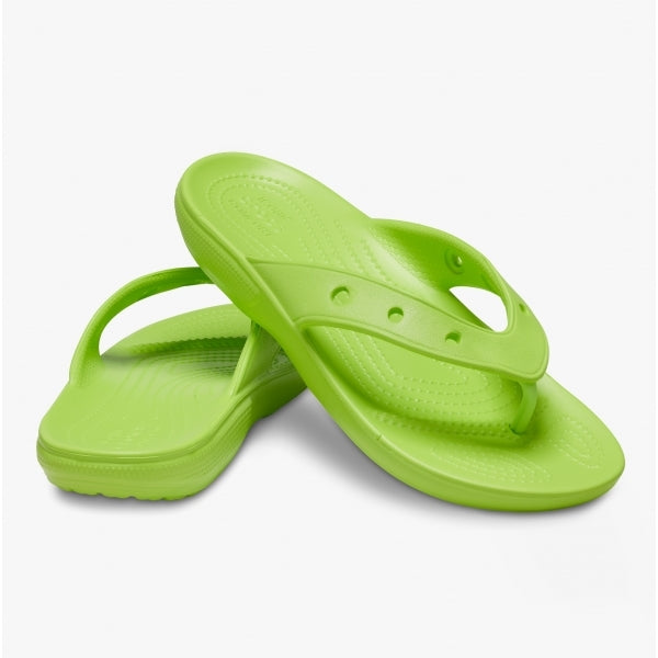 Crocs 207713-3UH CLASSIC FLIP Womens Sandals Limeade