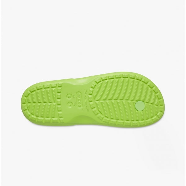 Crocs 207713-3UH CLASSIC FLIP Womens Sandals Limeade