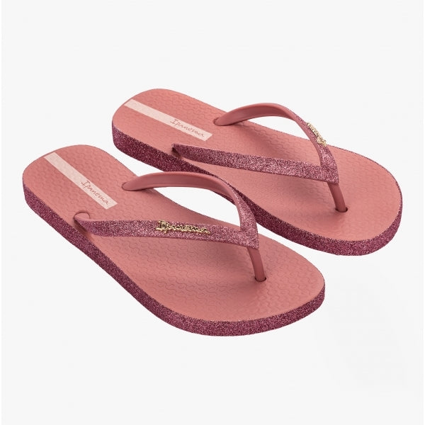 Ipanema 27000-AK785 Maxi Glow Glitter Womens Flip Flops Deep Pink