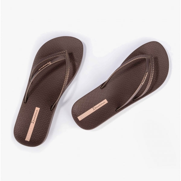 Ipanema BOSSA SOFT Womens Platform Vegan Flip-Flops Bronze