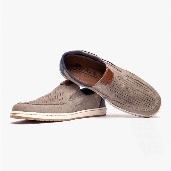 Rieker 18266-42 Mens Shoes Grey