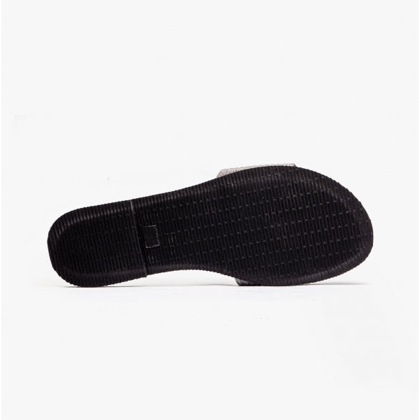 Havaianas HAV YOU MALTA METALLIC City Womens Sliders Ice Grey